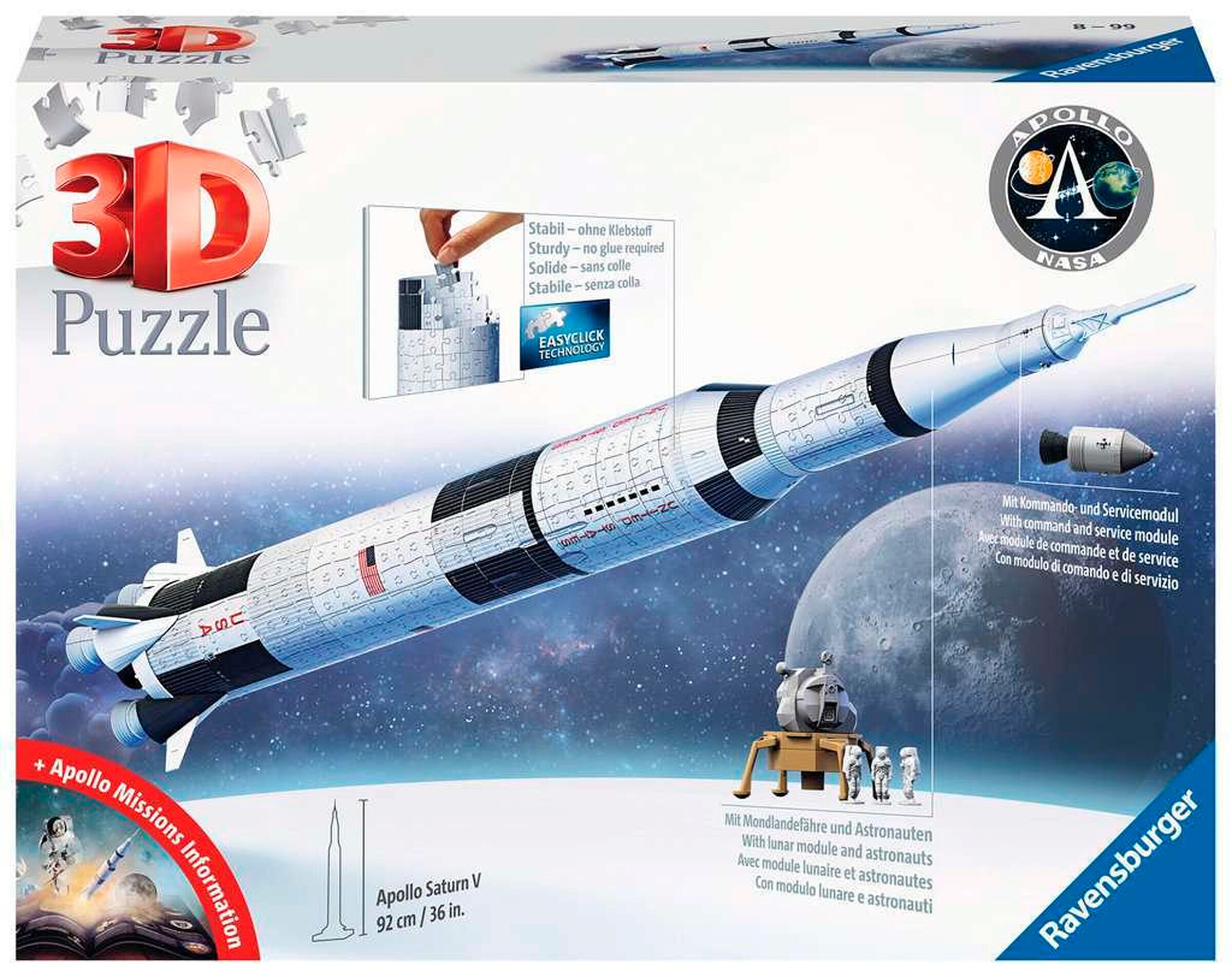 Ravensburger Apollo Saturn V Rakete