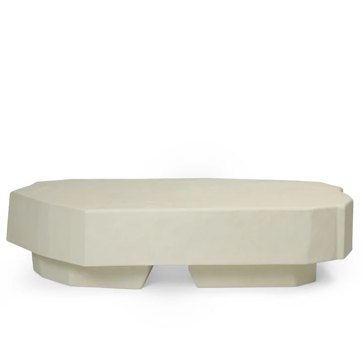 Ferm Living - Staffa Couchtisch, Large, off-white