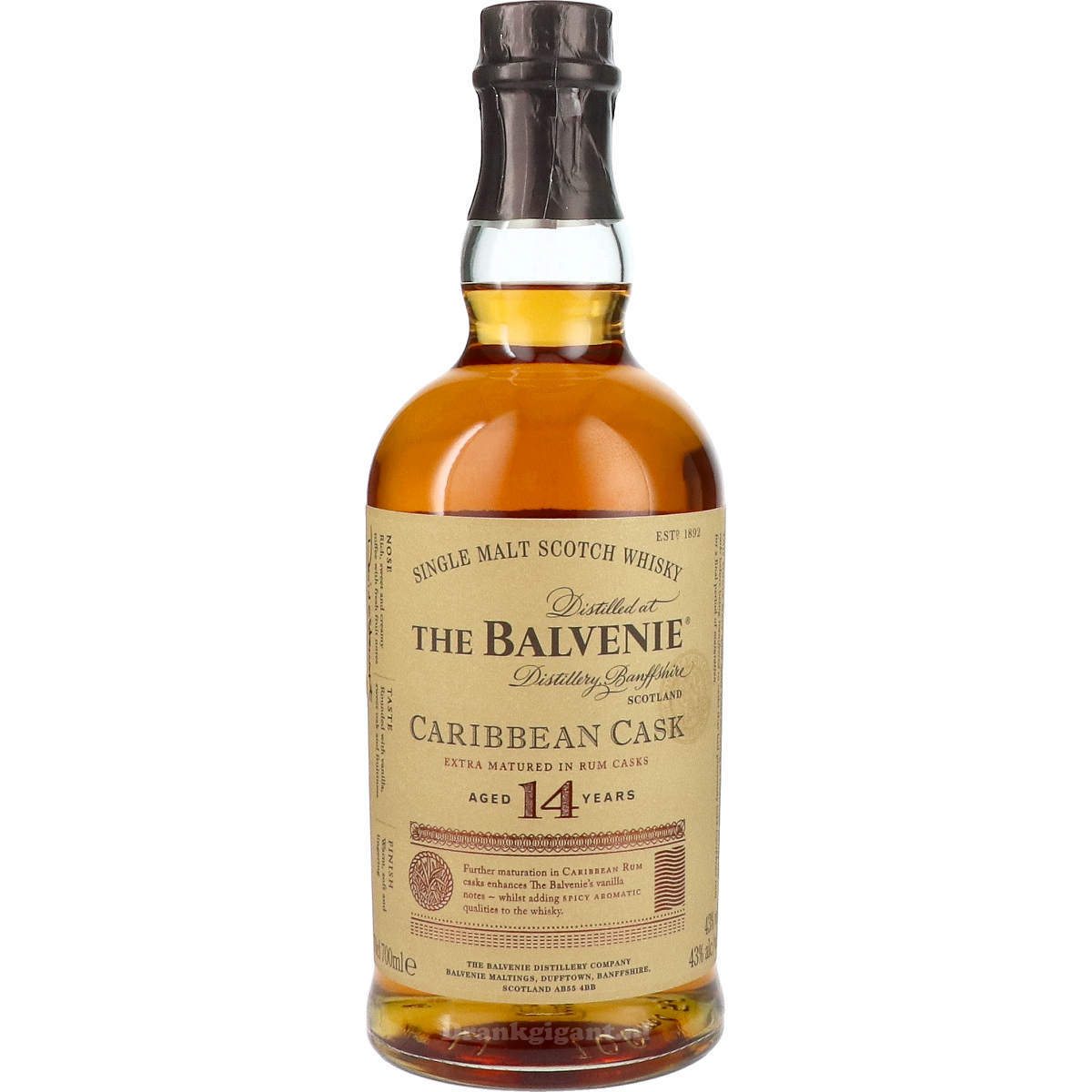 Balvenie 14 Years Caribbean Cask 70 cl