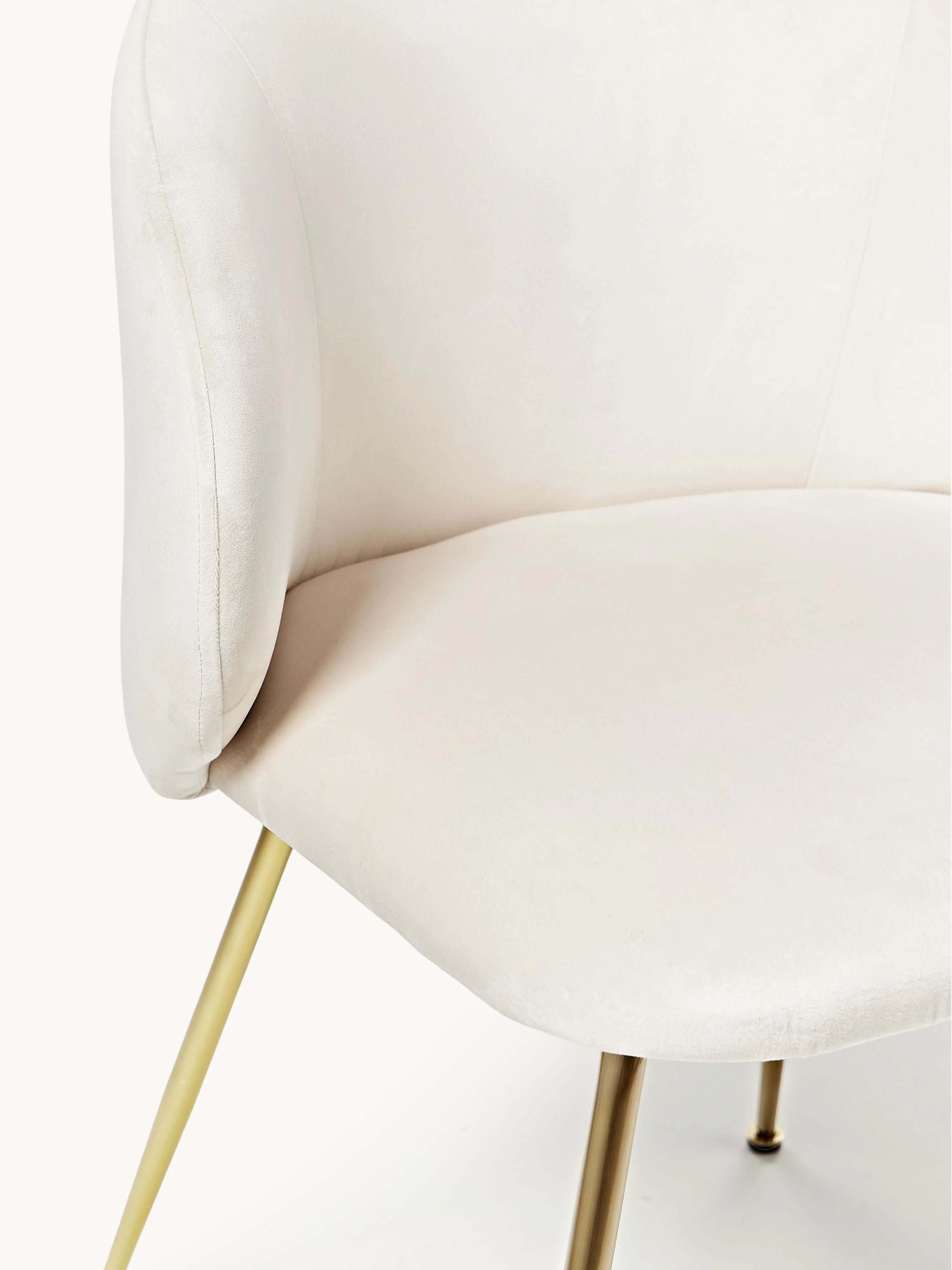 Fluwelen stoelen Luisa, 2 stuks