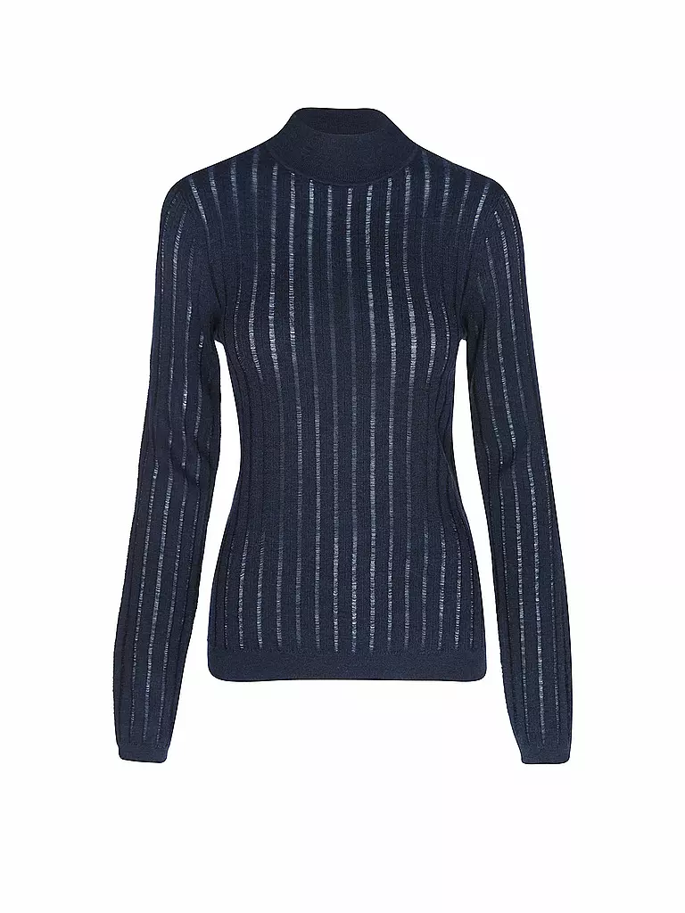 BOSS Rollkragenpullover FATIRAMI blau