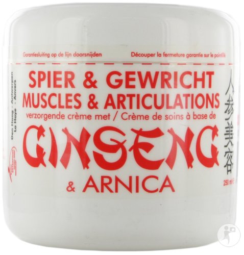Jia-Wei-Ginseng Crème Soins Ginseng-Arnica Muscles Et Articulations Pot 250ml