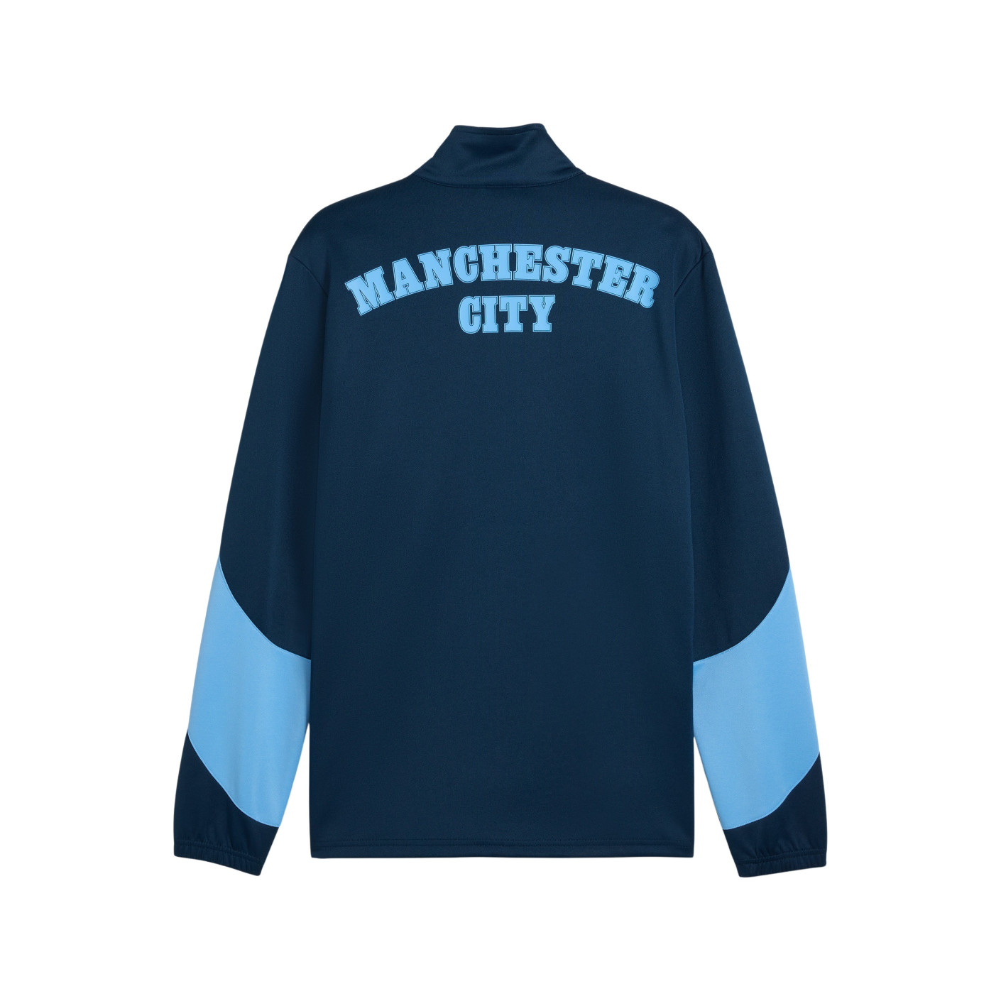 PUMA Manchester City ftblNRGY+ Joggingpak Full-Zip 2024-2025 Donkerblauw Lichtblauw