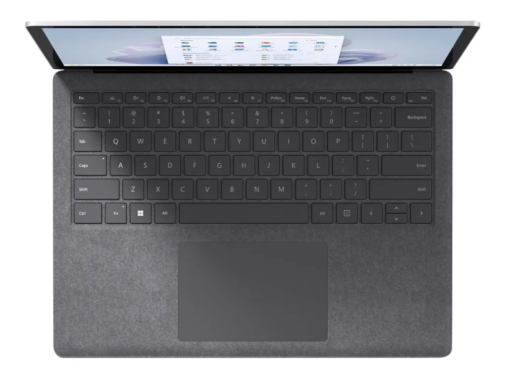 [OUTLET] - Microsoft Surface Laptop 5 for Business - Intel Core i7 - 1265U / op til 4.8 GHz - Evo - Win 11 Pro - Intel Iris Xe Graphics - 16 GB RAM - 512 GB SSD - 15