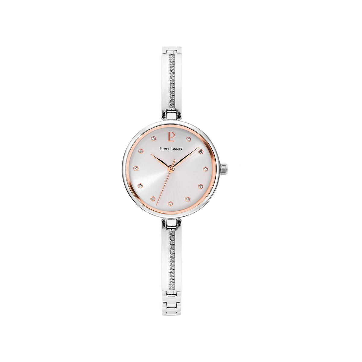 Montre PIERRE LANNIER Leia femme bracelet acier argent