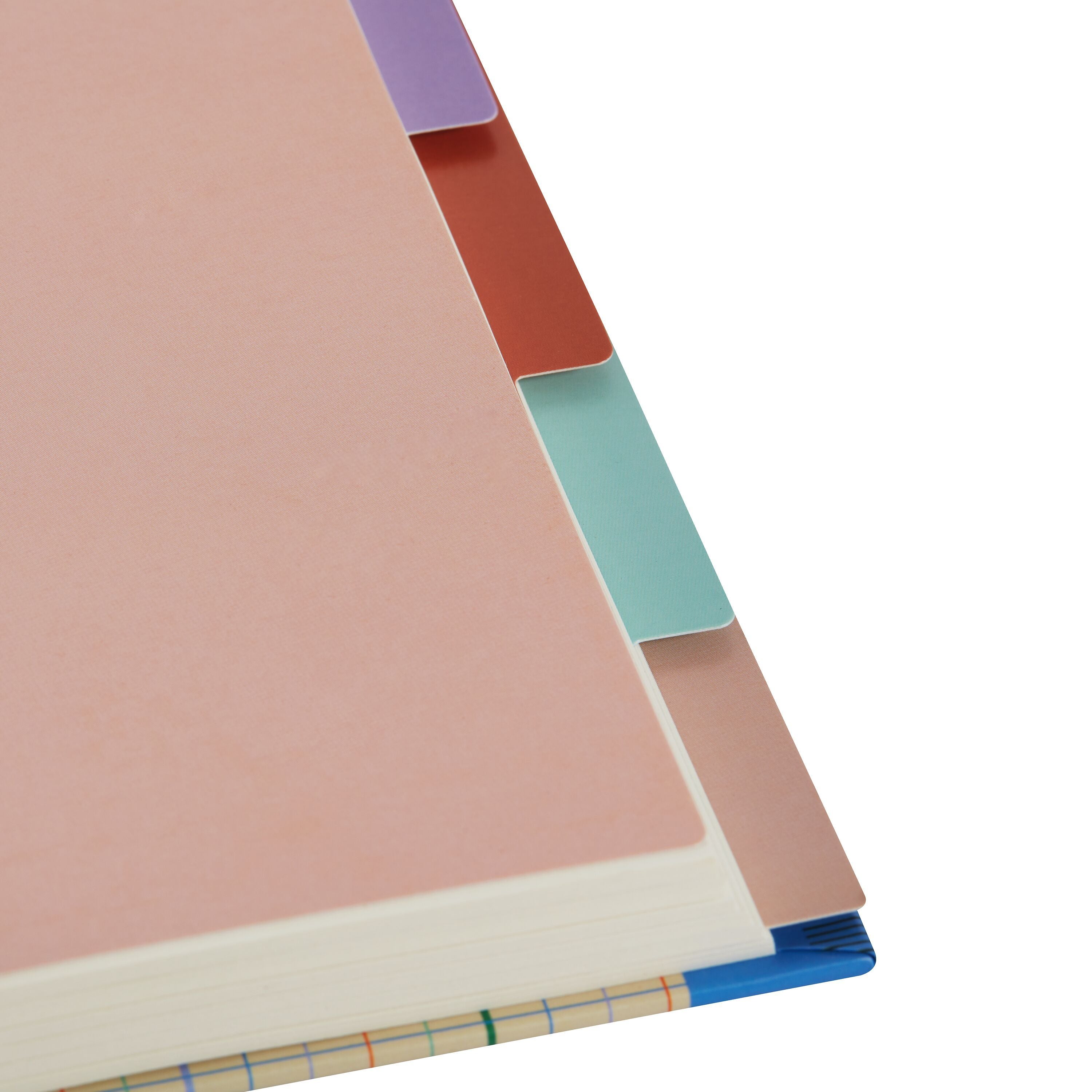 Notizbuch - farbig / B: 12.0 cm x T: 9.0 cm x H: 2.0 cm