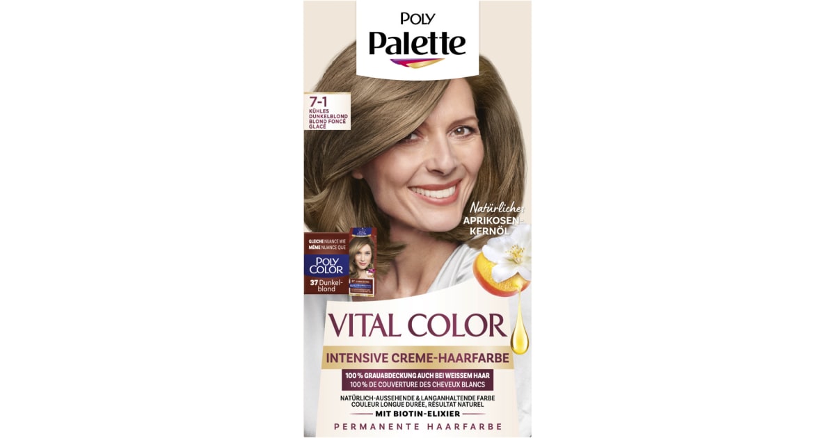 Schwarzkopf Poly Vital Color Kühles Dunkelblond