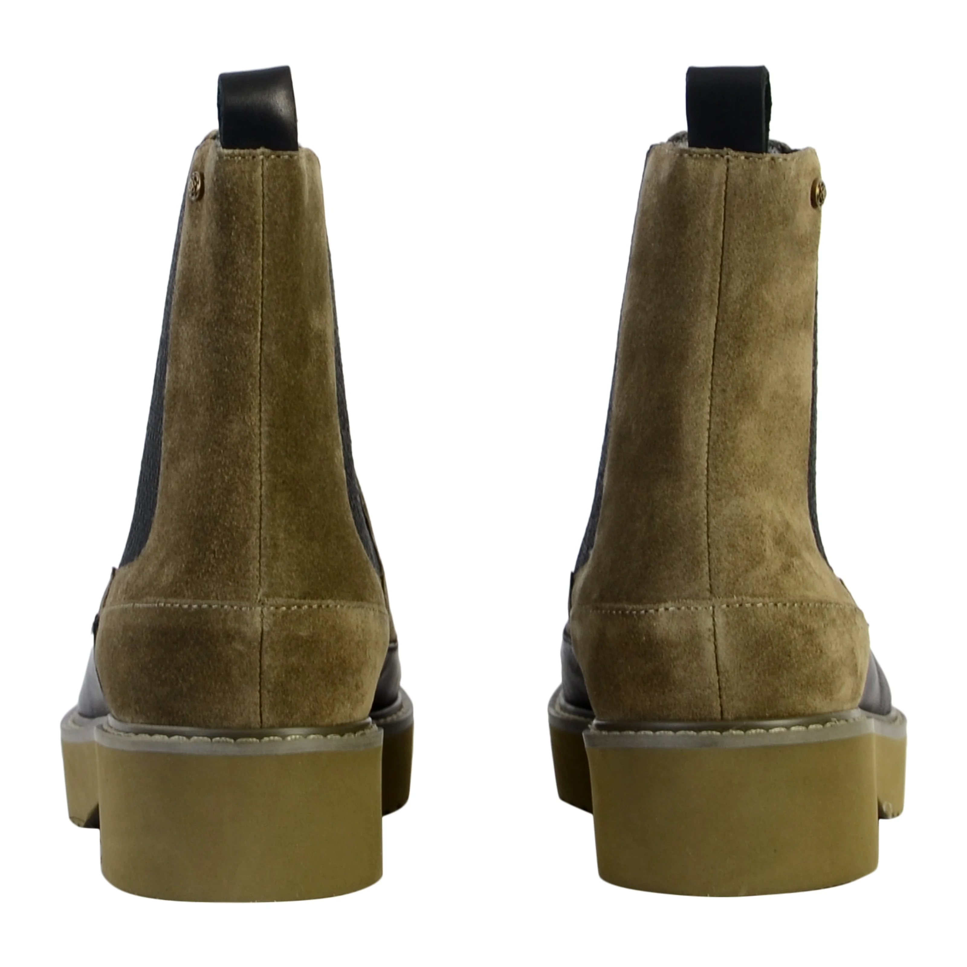 Bottine cuirolivia | Kaki