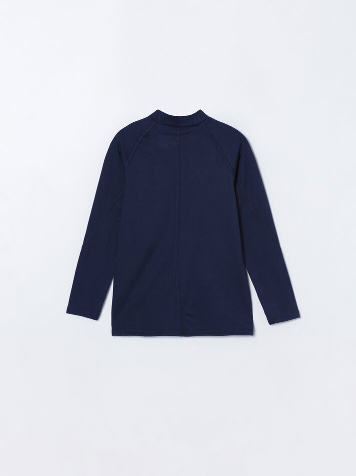 Conjunto de 2 camisetas térmicas de gola alta - Azul Marinho Escuro
