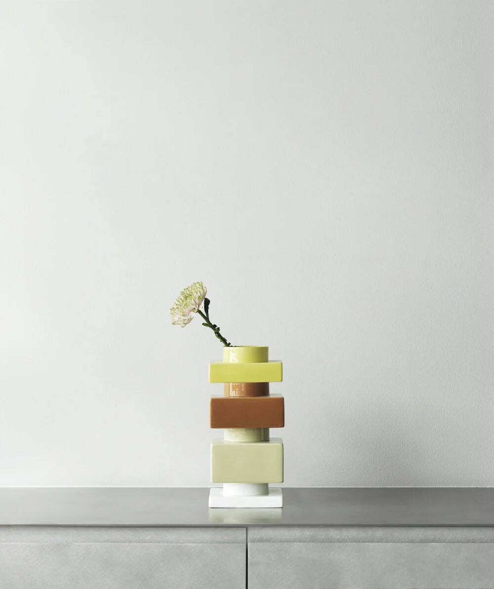 Normann Copenhagen  Deko objects medium vase, Hazel - H14 cm.