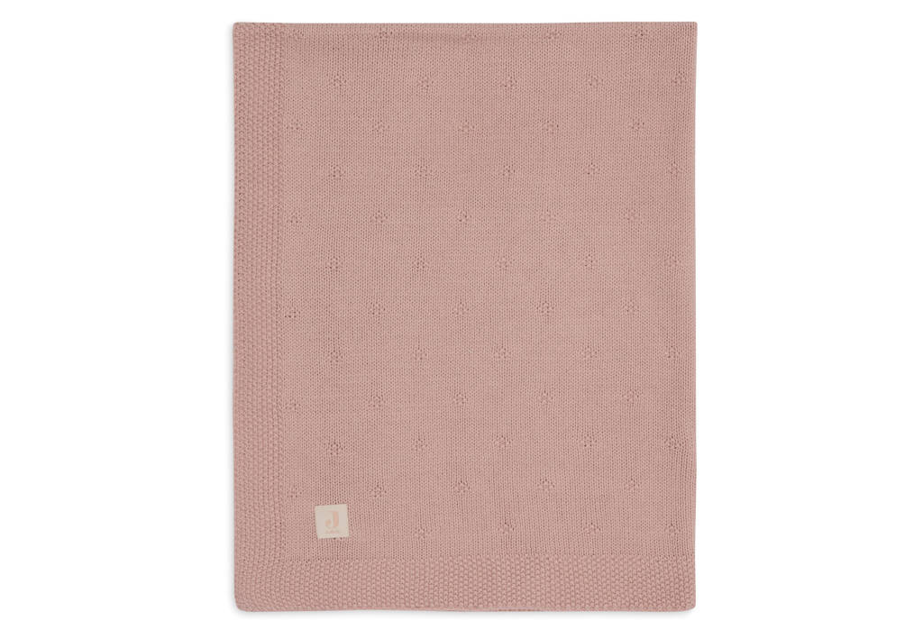 ledikantdeken Cosy Knit - Wild Rose