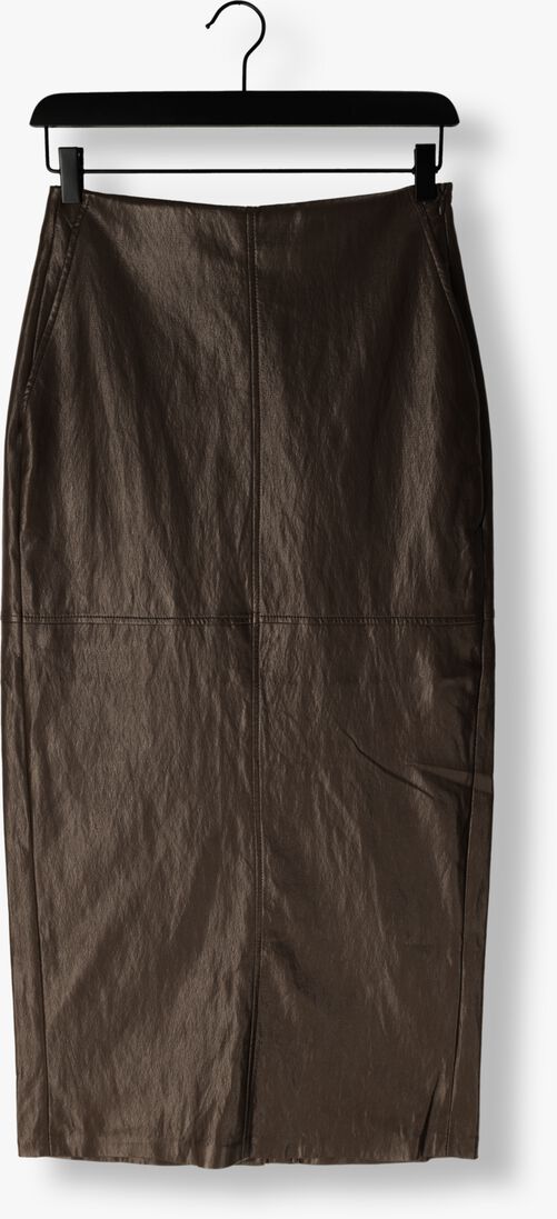 bruine co'couture midirok gitt floor skirt