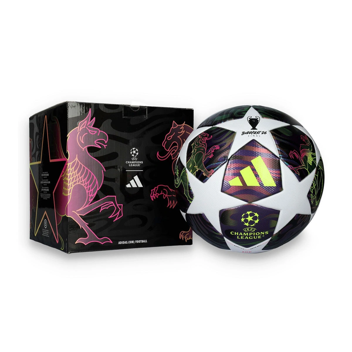 Bola adidas UEFA Champions League 2025-2026 Final League Box