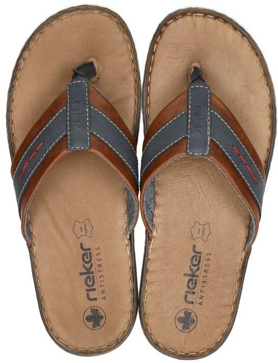 Rieker Heren slippers cognac