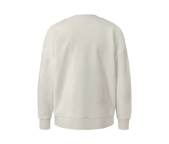 Sweatshirt, cremefarben