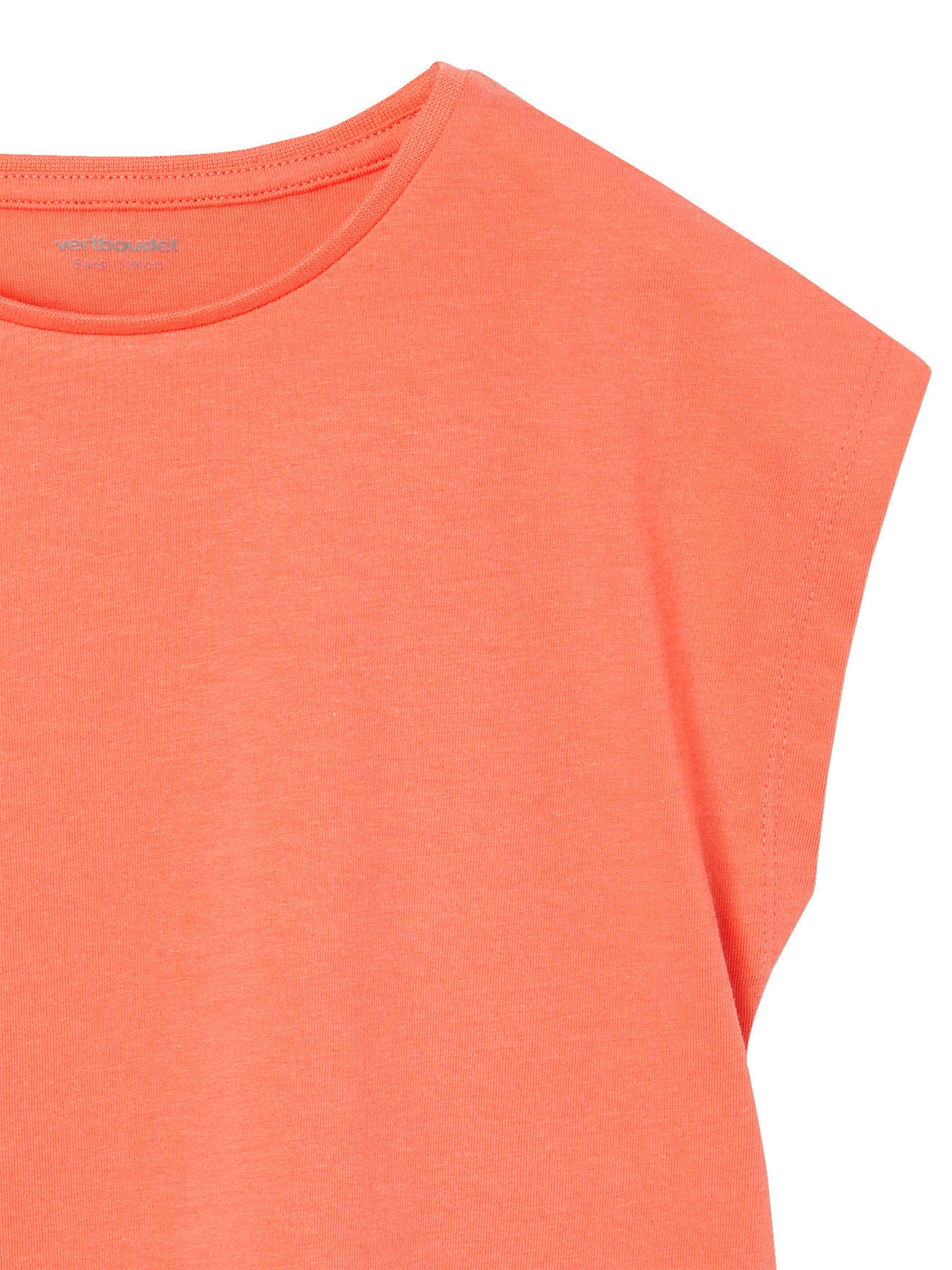 Vertbaudet 3er-Pack Mädchen T-Shirts BASIC koralle