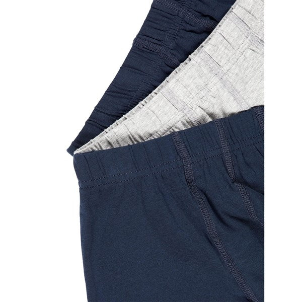 Grey Melange Underbukser 3-Pak Noos