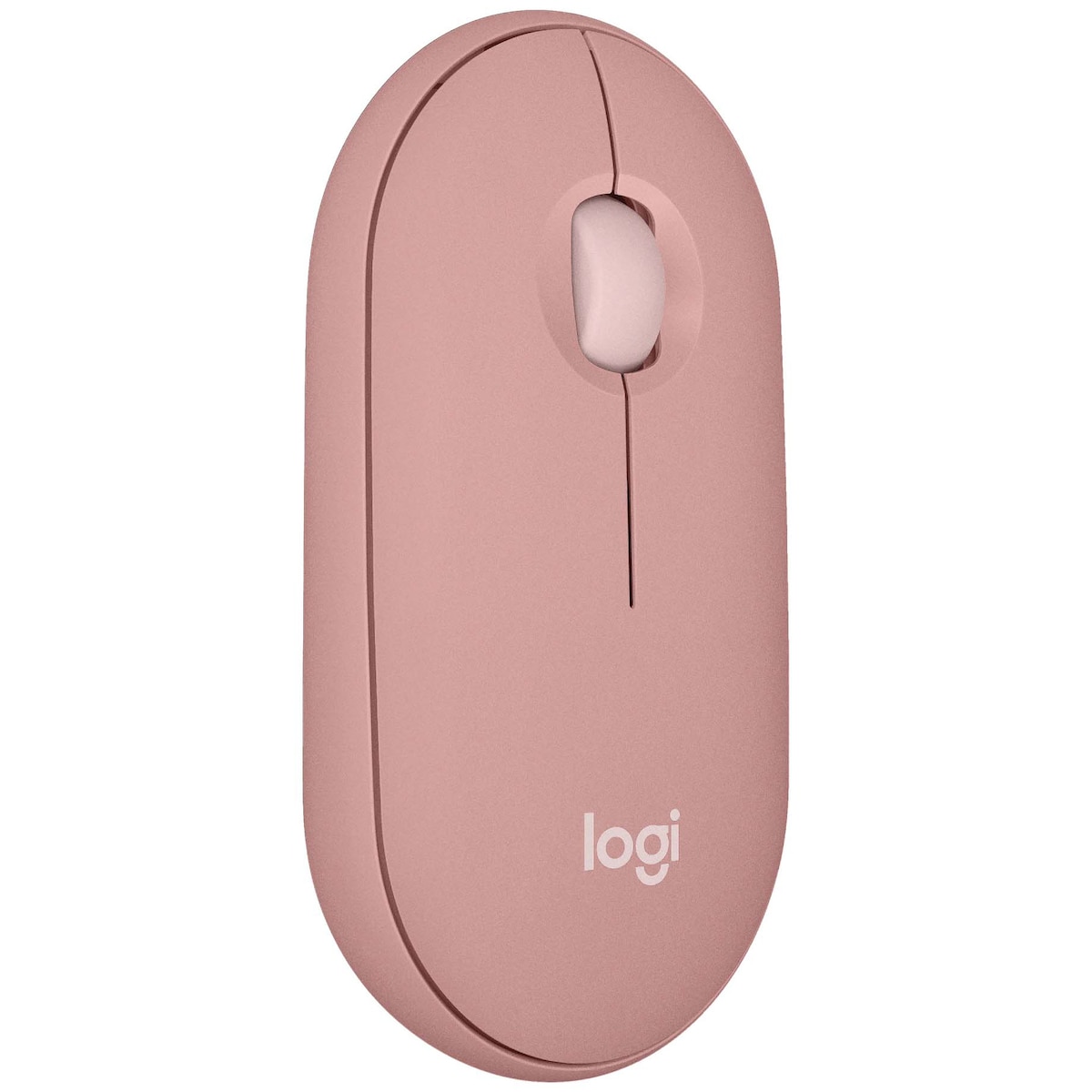 Logitech Pebble Mouse 2 M350s trådløs mus (Rose)