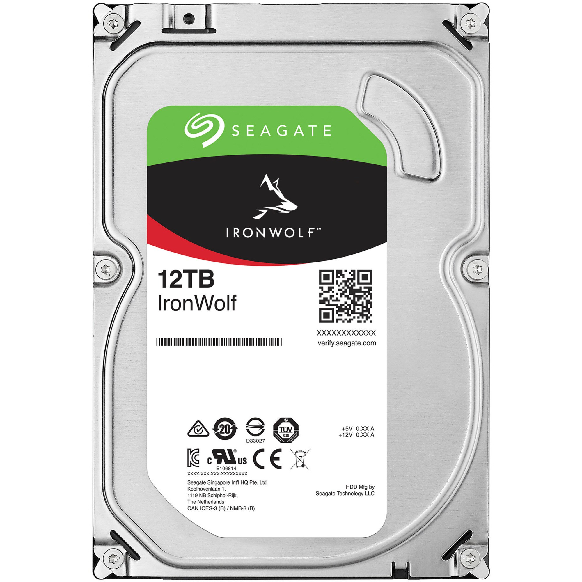Seagate Festplatte IronWolf NAS 12 TB CMR