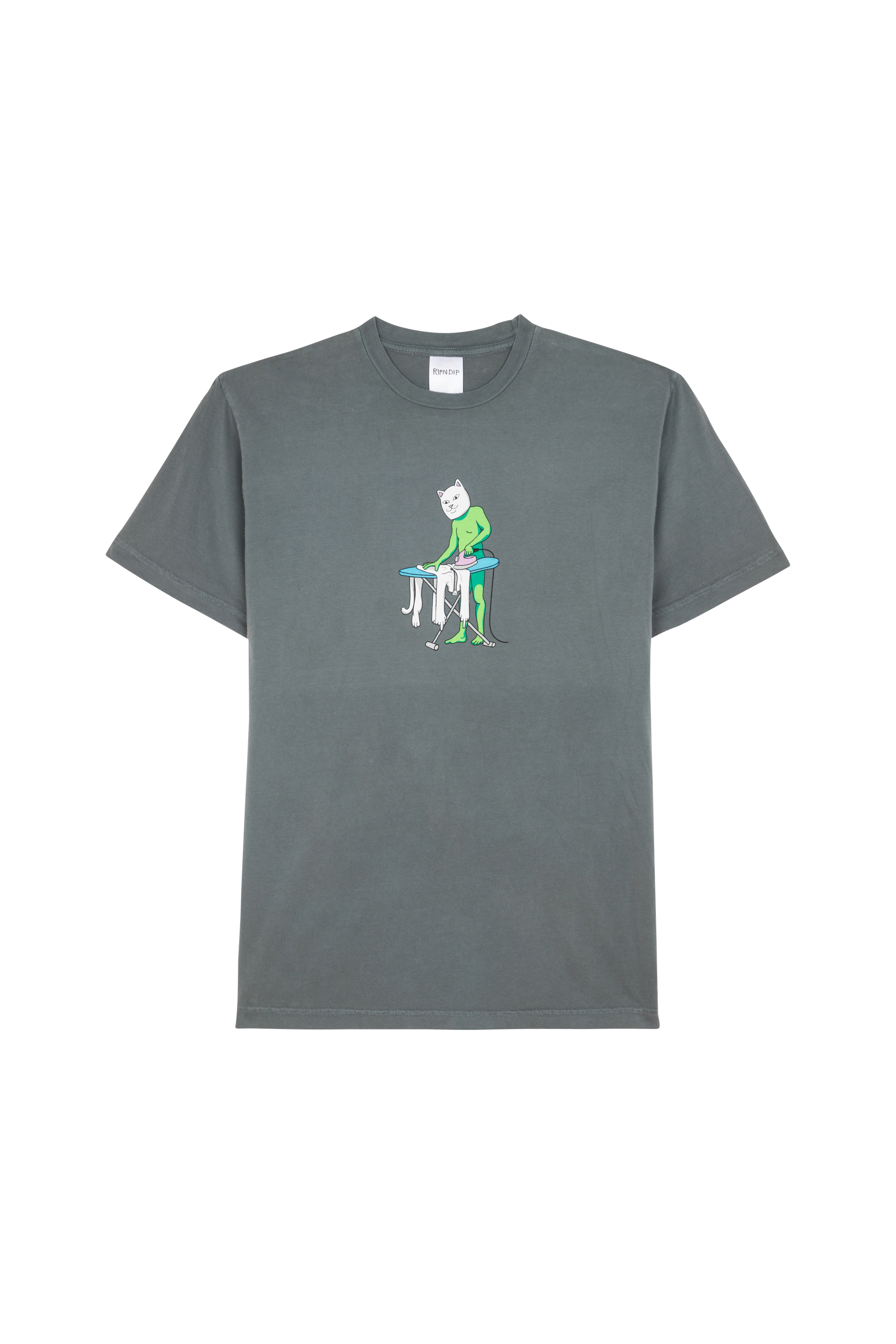RIPNDIP T-shirt Laundry Day Tee Anthracite