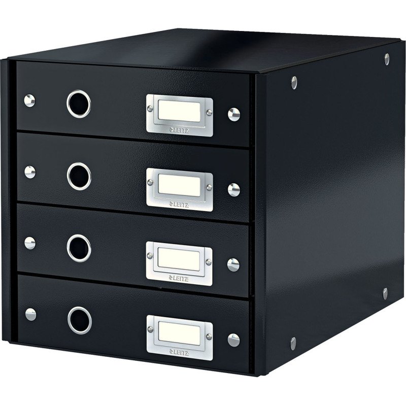 Module de classement Leitz Click&Store Wow 4 tiroirs couleur