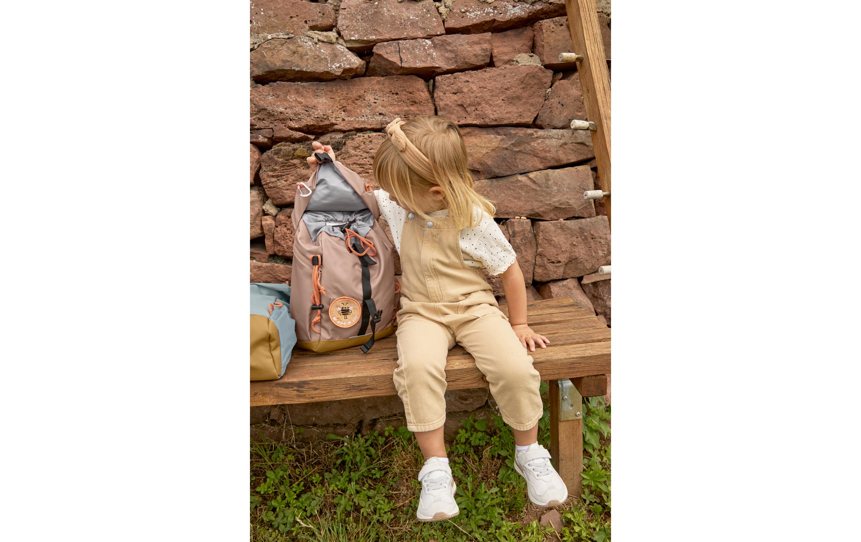Rucksack Mini Backpack Outdoor Nature HaselnussWasserabweisender Kinderrucksack mit gepolsterten Schultergurten