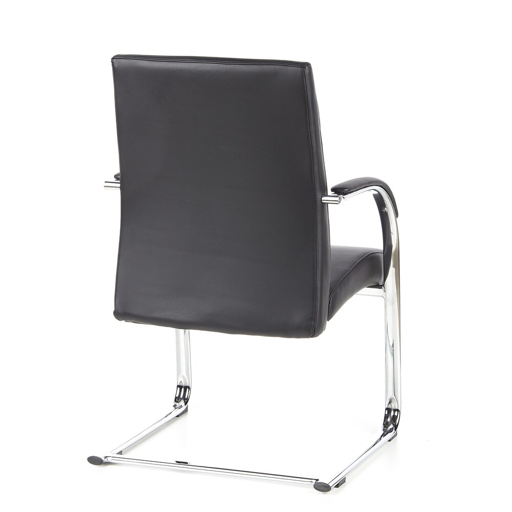 Freischwinger BAROLO V Leder mit Armlehnen hjh OFFICE