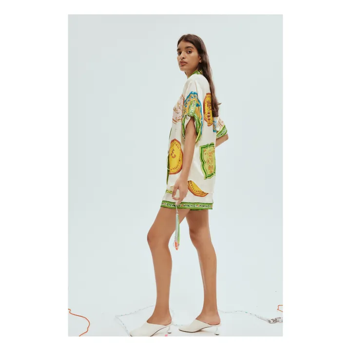 Alémais Chemise Porcelain Soie | Ecru