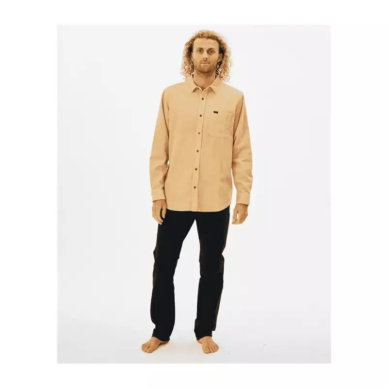 Chemise RIPCURL State Cord L/S Shirt Khaki