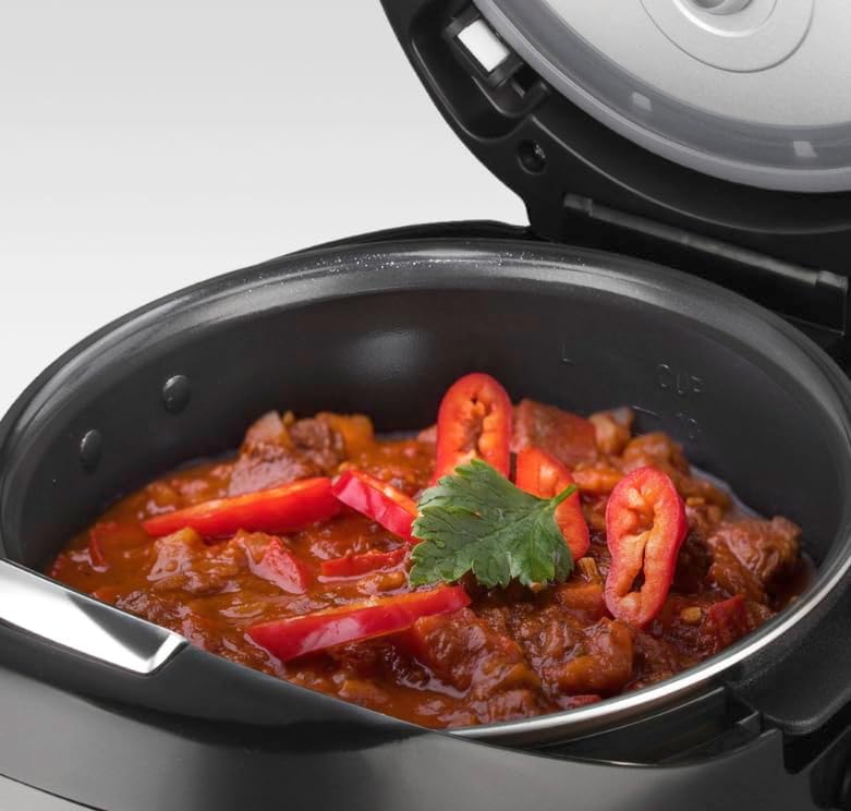 REDMOND RMC-90 RU | Multikocher mit russischem Menü | 5L Multicooker mit 45 Programmen, 3D-Heizsystem, Reiskocher, Slow Cooker, Dampfgaren, Anbraten & Backen
