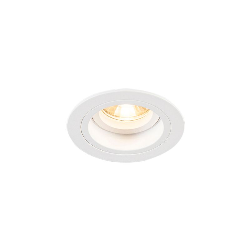 Smart inbouwspot wit rond kantelbaar incl. Wifi GU10 - Chuck