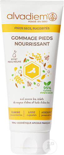 Alvadiem Gommage Pieds Nourrissant Tube 75ml