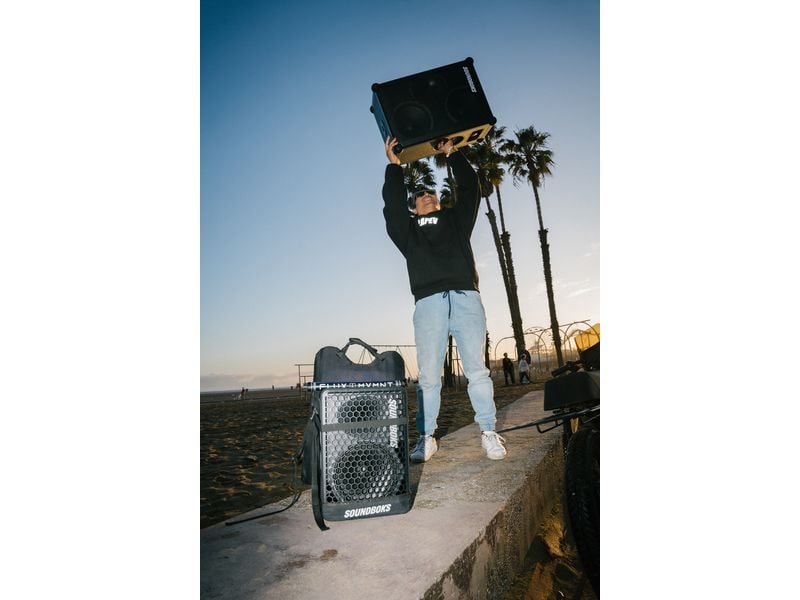 Soundboks Transporttasche The Backpack Schwarz Robustes Design für Outdoor-Nutzung