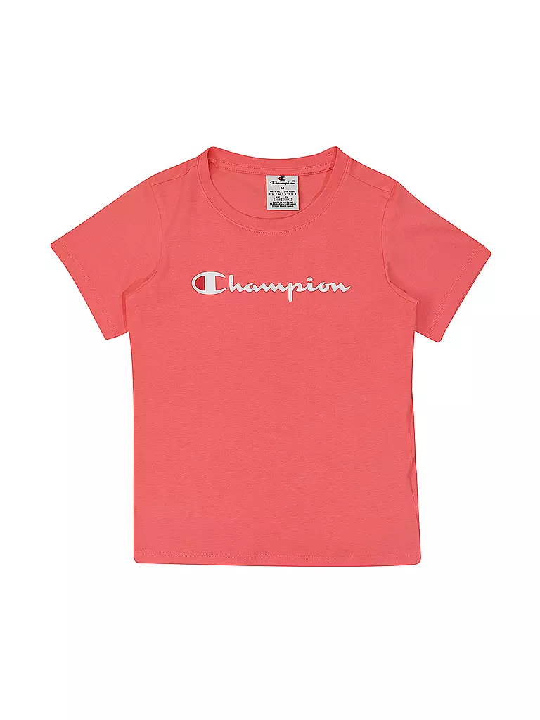 CHAMPION Mädchen T-Shirt koralle