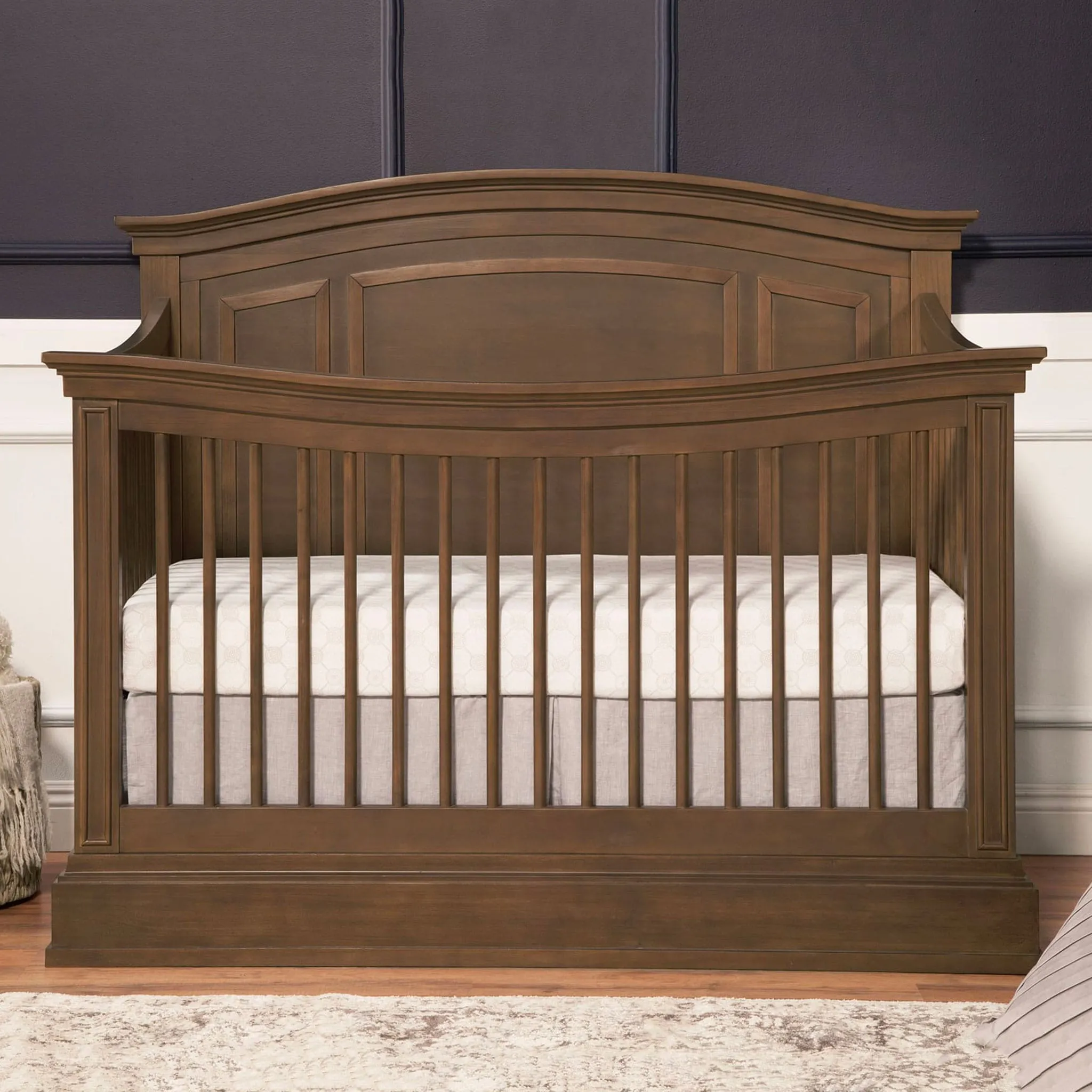 Million Dollar Baby Couchette Convertible 4 en 1 Durham - Brun