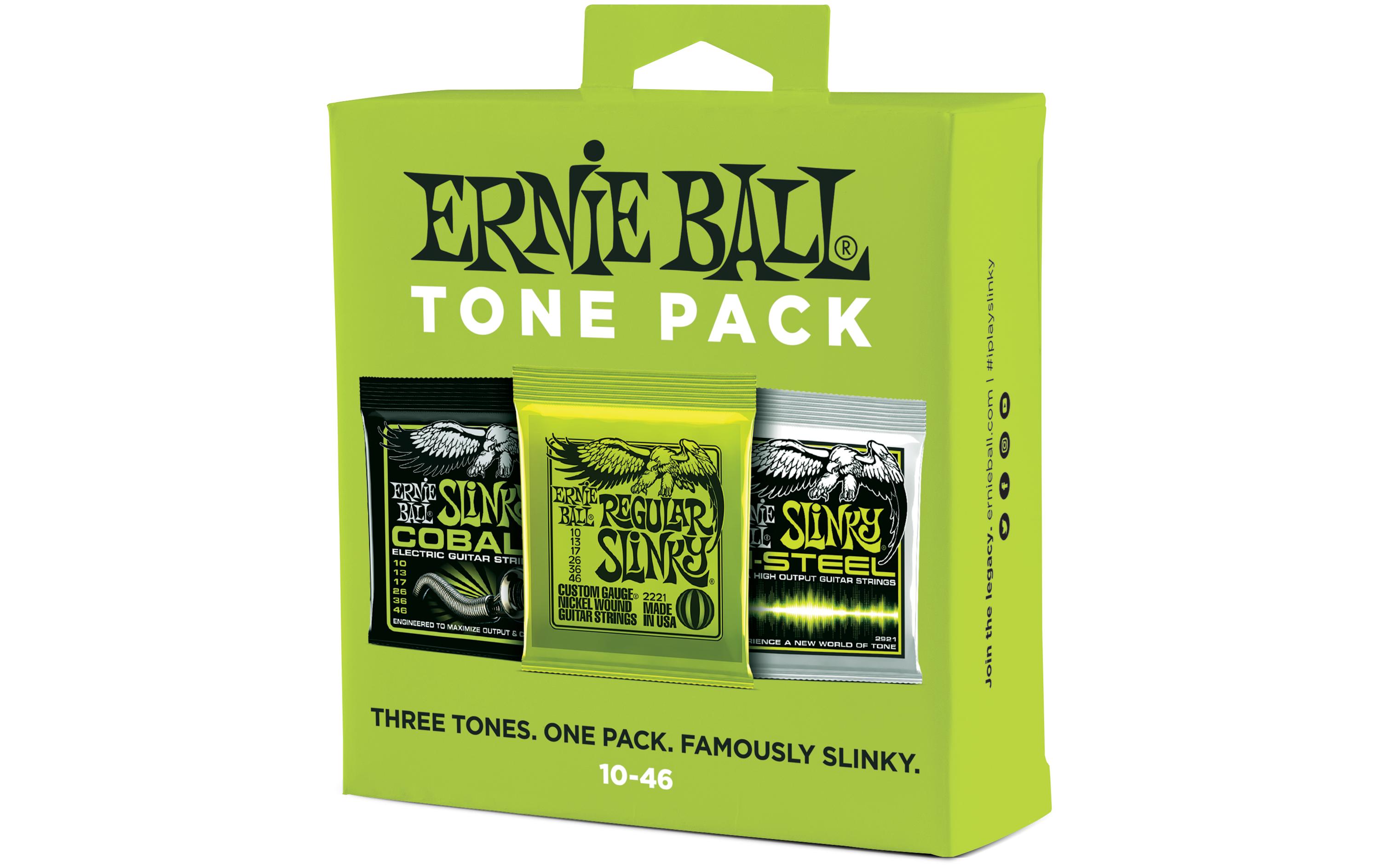 Gitarrensaiten 3331 Slinky 3er Tone Pack – Slinky 10 - 46Saiten-Set für drei verschiedene Sounds