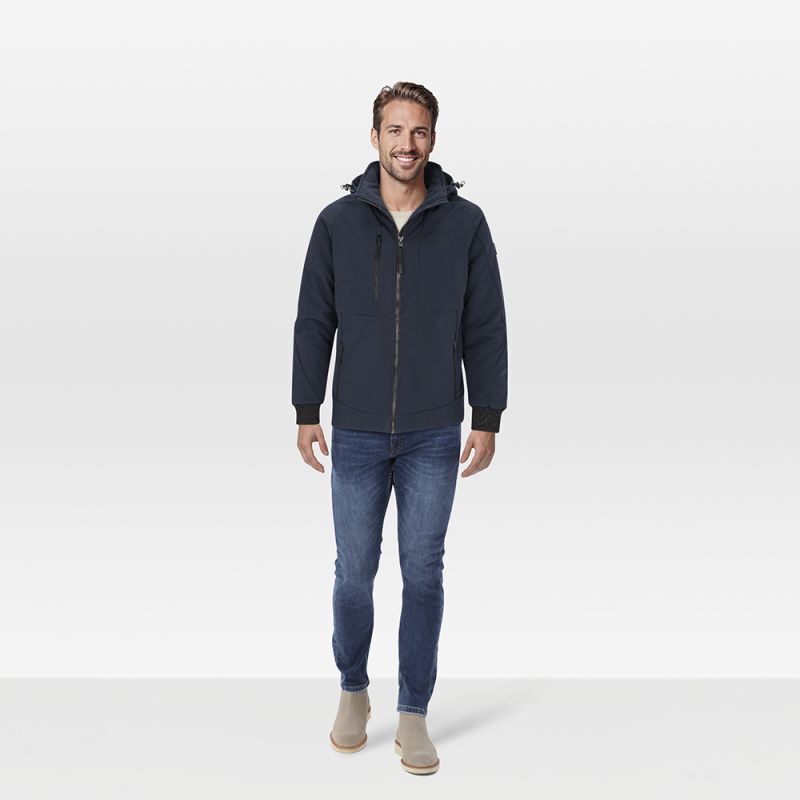 Kjelvik Duke - Softshell jas - Blauw - 2XL