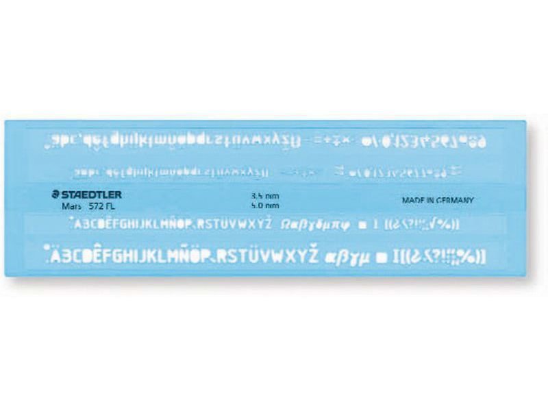 Staedtler Schriftschablone Mars 572 FL