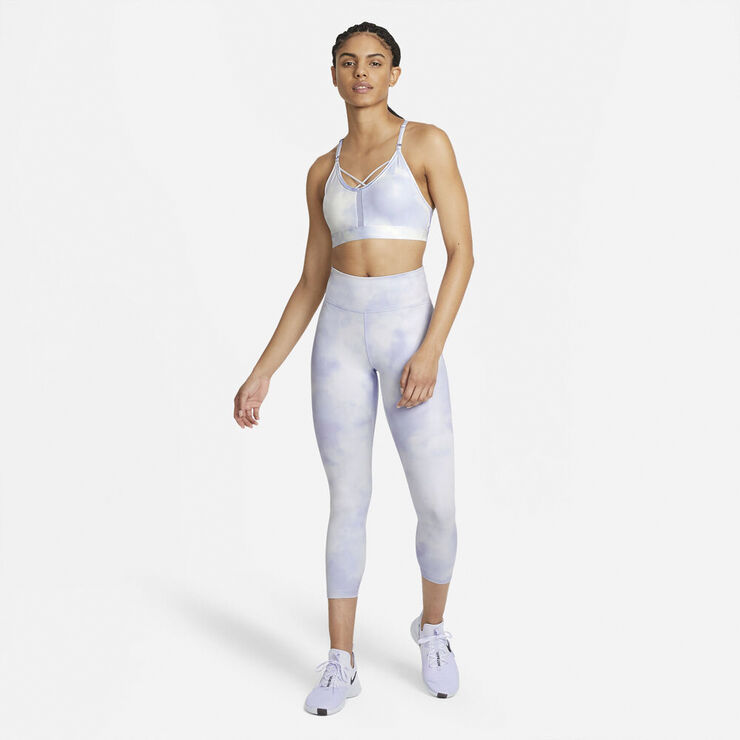 Nike Indy Icon Clash Light Support Sports Bh Blå