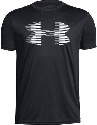 Under Armour Tech Big Logo Solid Tee, Black