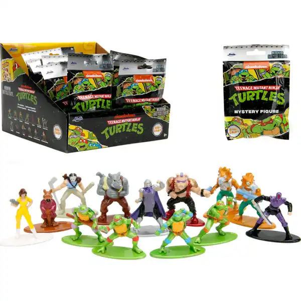 Turtles Blind Pack Nanofigs, 13-sort.