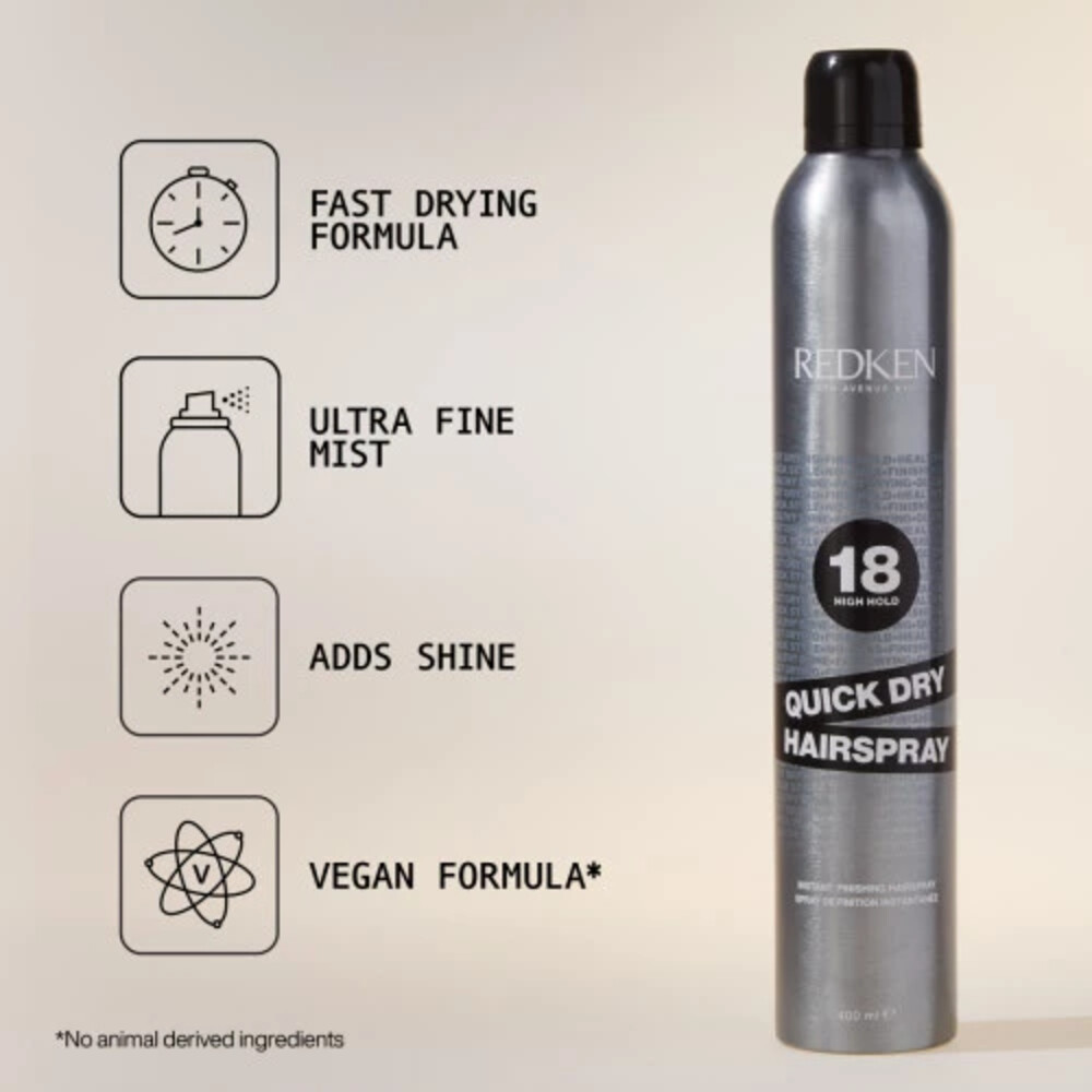 Redken Haarspray Quick Dry 18 Instant Finishing400 ml