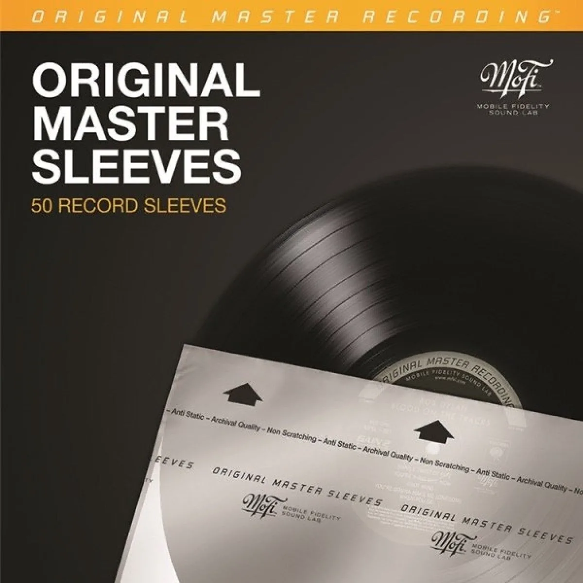 MoFi Original Master Sleeves (lot de 50) Pochettes vinyles