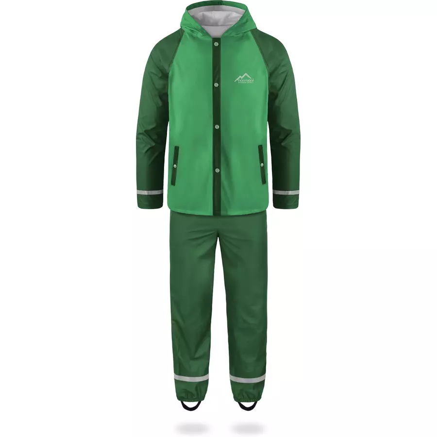 normani Kinder Regenjacke Teelin Grün