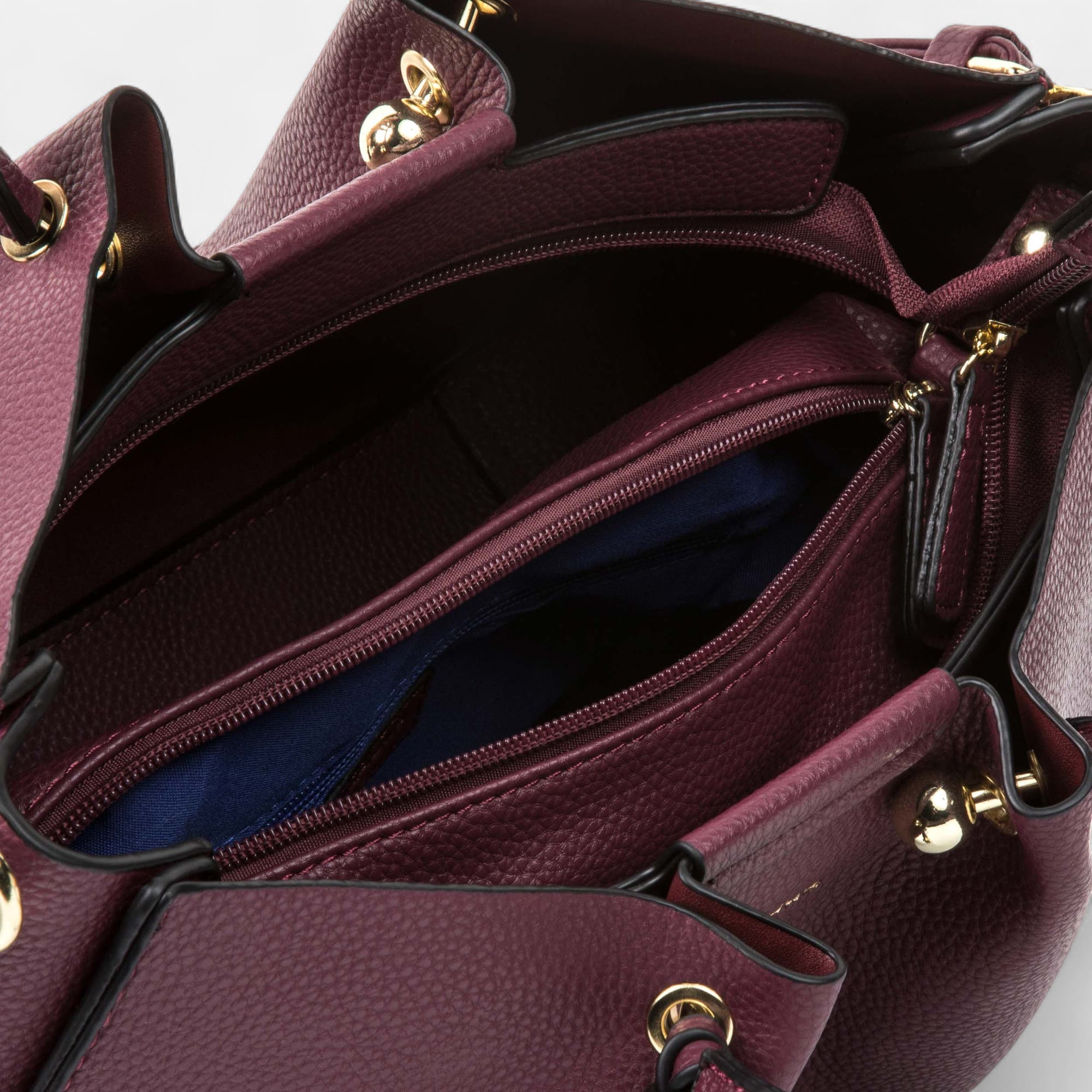 Sac à main bordeaux