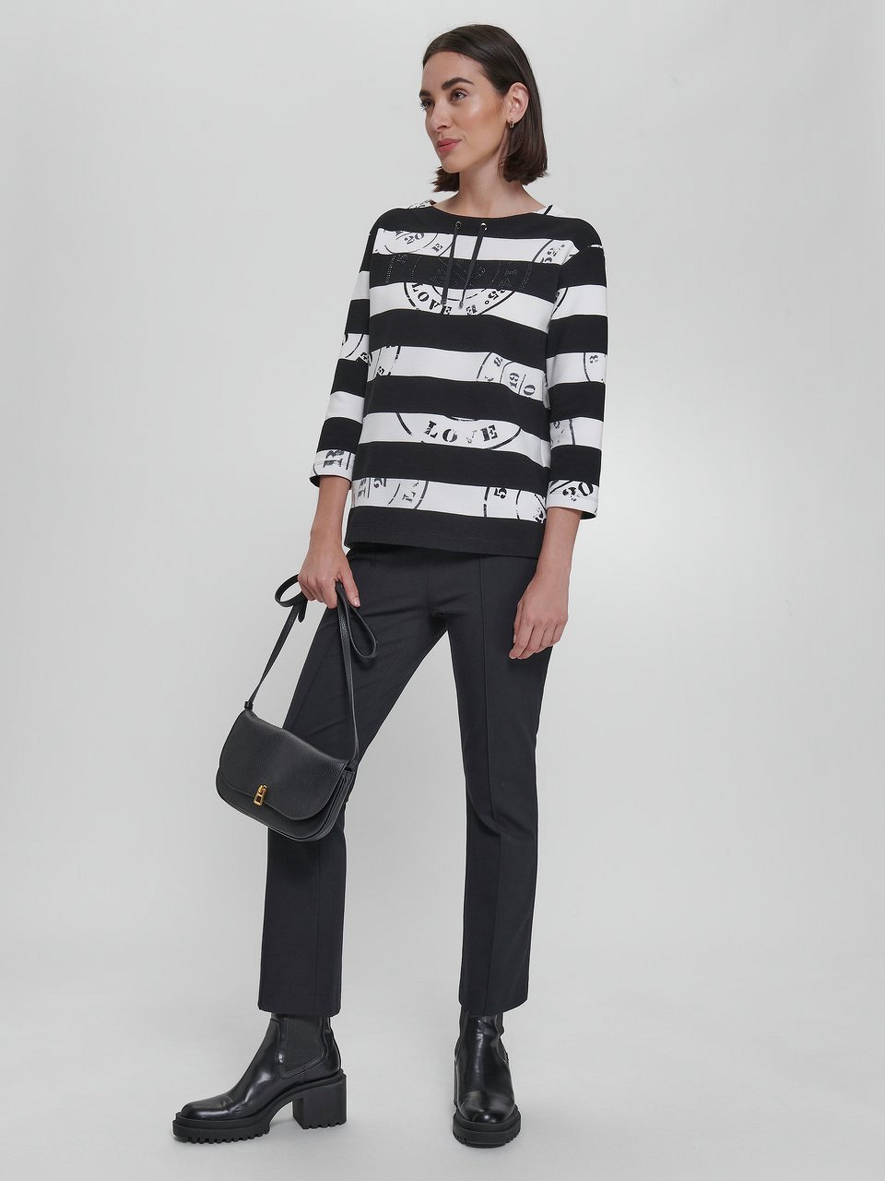 Sweatshirt mit 3/4-Arm