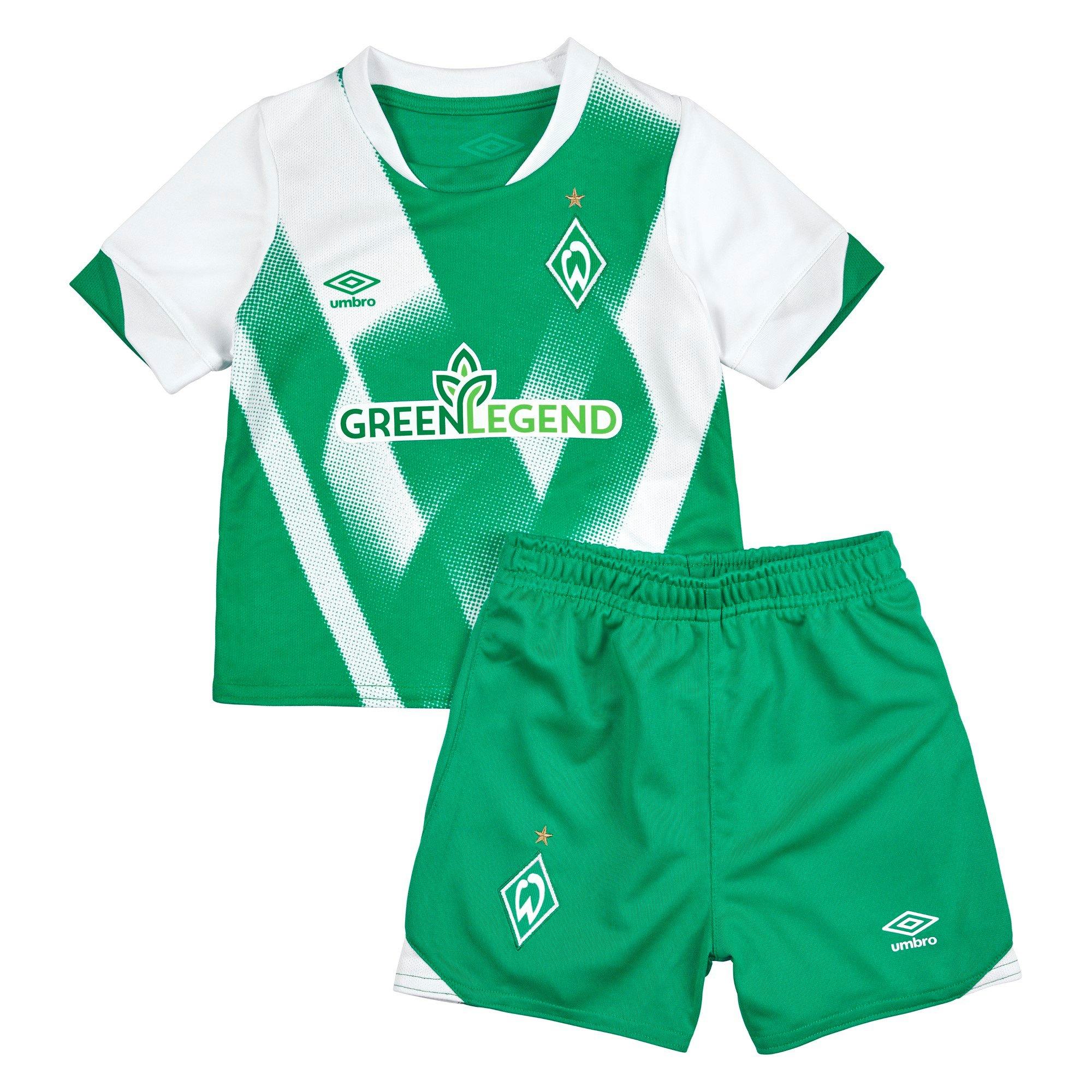 Umbro Werder Bremen Home MiniKit 2022 2023 Juniors