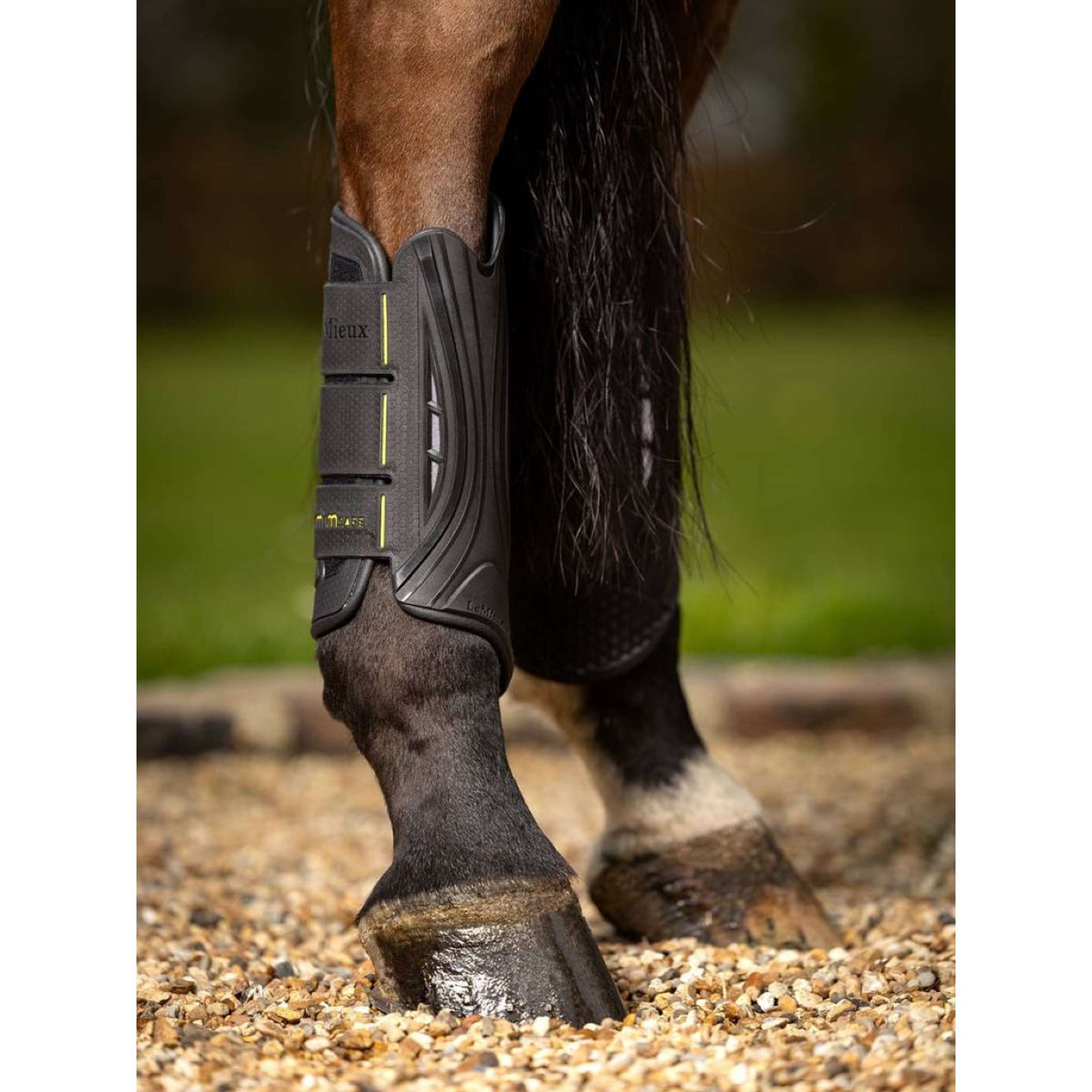 LeMieux Beenbeschermers MIMsafe XC Hind Zwart