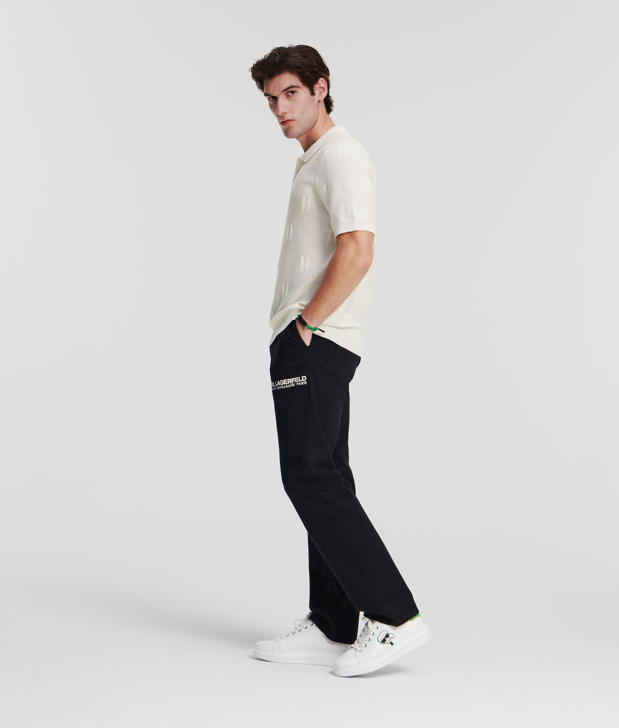 POLO TRICOTÉ KL MONOGRAM