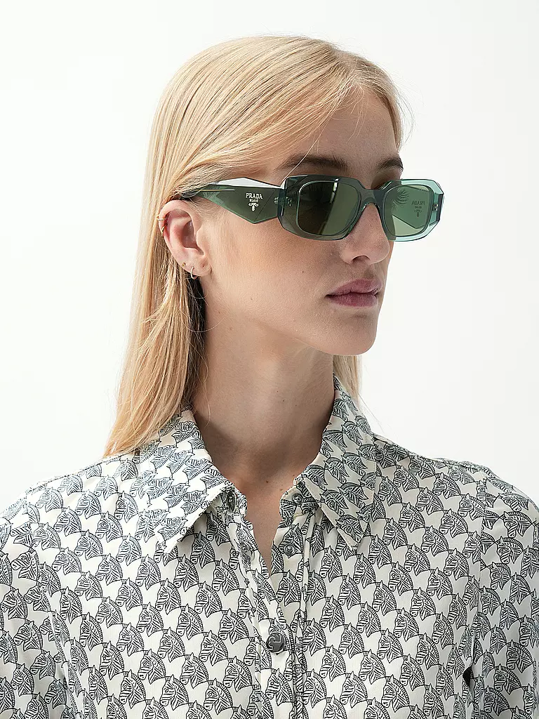 PRADA Sonnenbrille 0PR17WS/49 grün